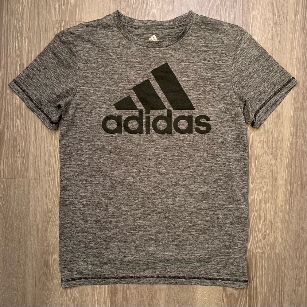 Adidas Big Logo‎ Athletic T-Shirt Youth Boy’s Size Large 14/16​